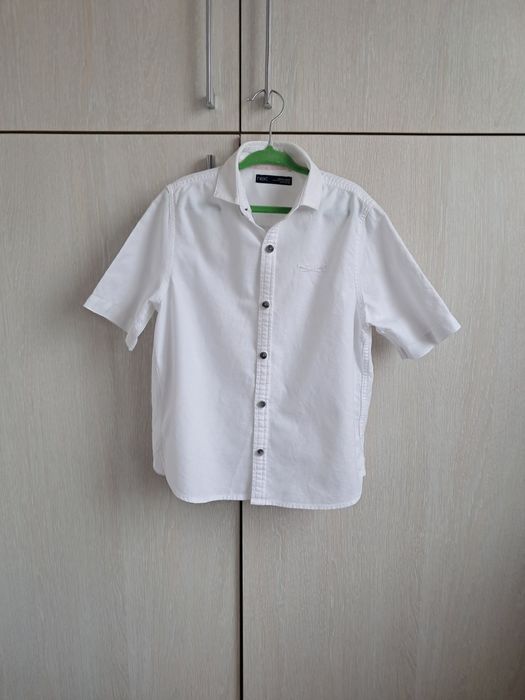 Біла сорочка та шорти ллянні рубашка Next