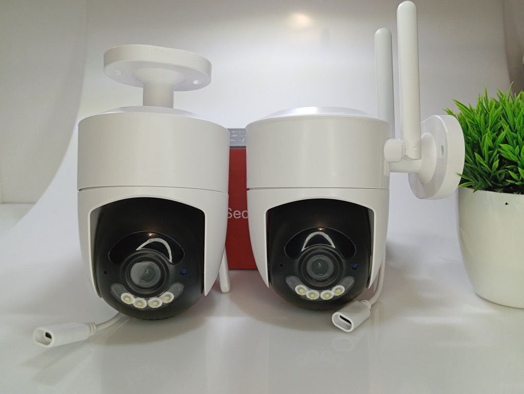 ‼️Wifi cam 4MP Tuya Smart life наружня вайфай камера 2,4-5G УКР МОВА‼️