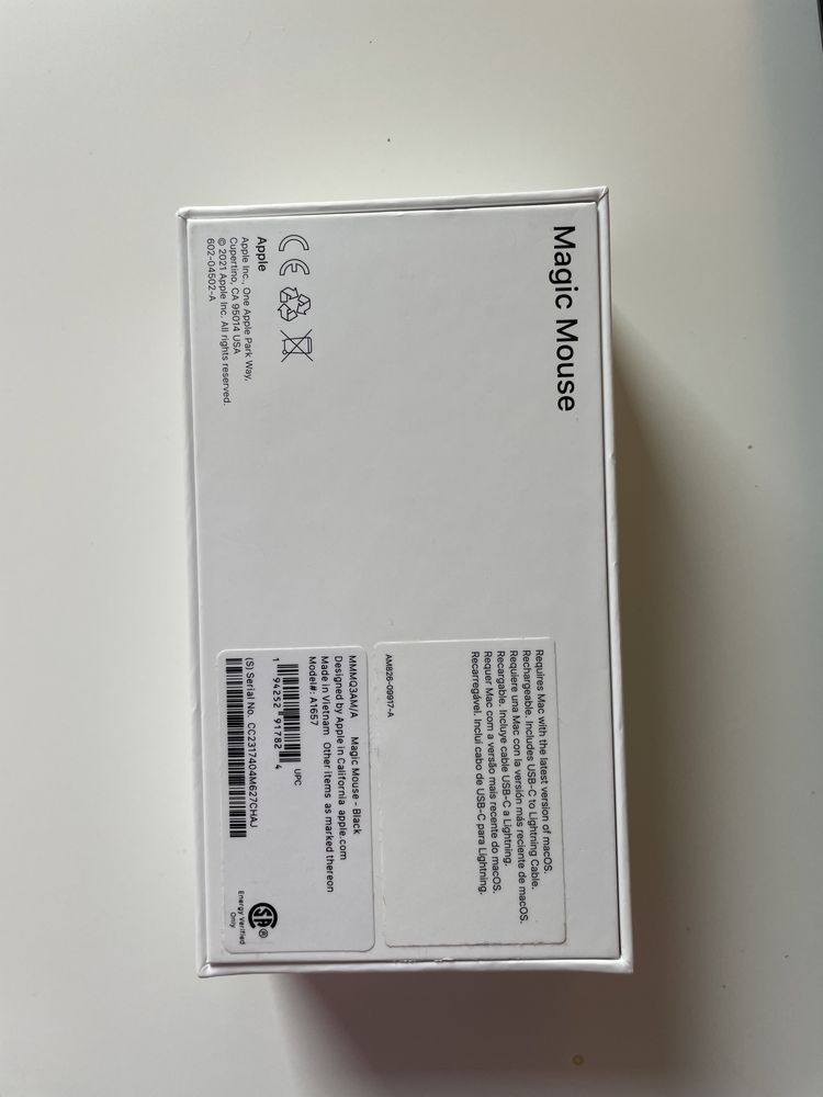 Apple Magic Mouse Black 2022