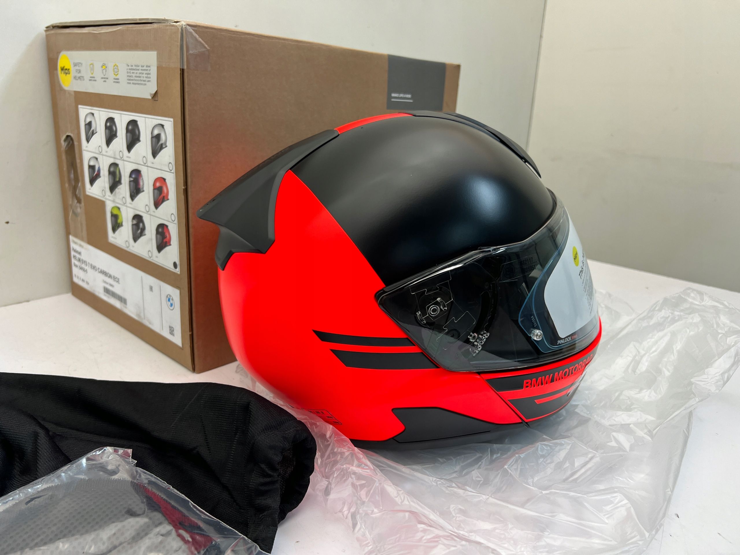 BMW System 7 Carbon Evo Kask Motocyklowy Bash oryginał Oem N Nowy