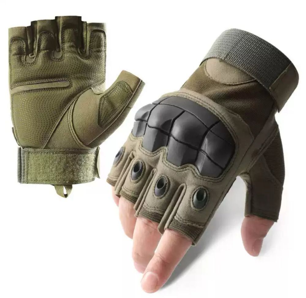 Тактичні рукавиці олива (L,XL,XXL)