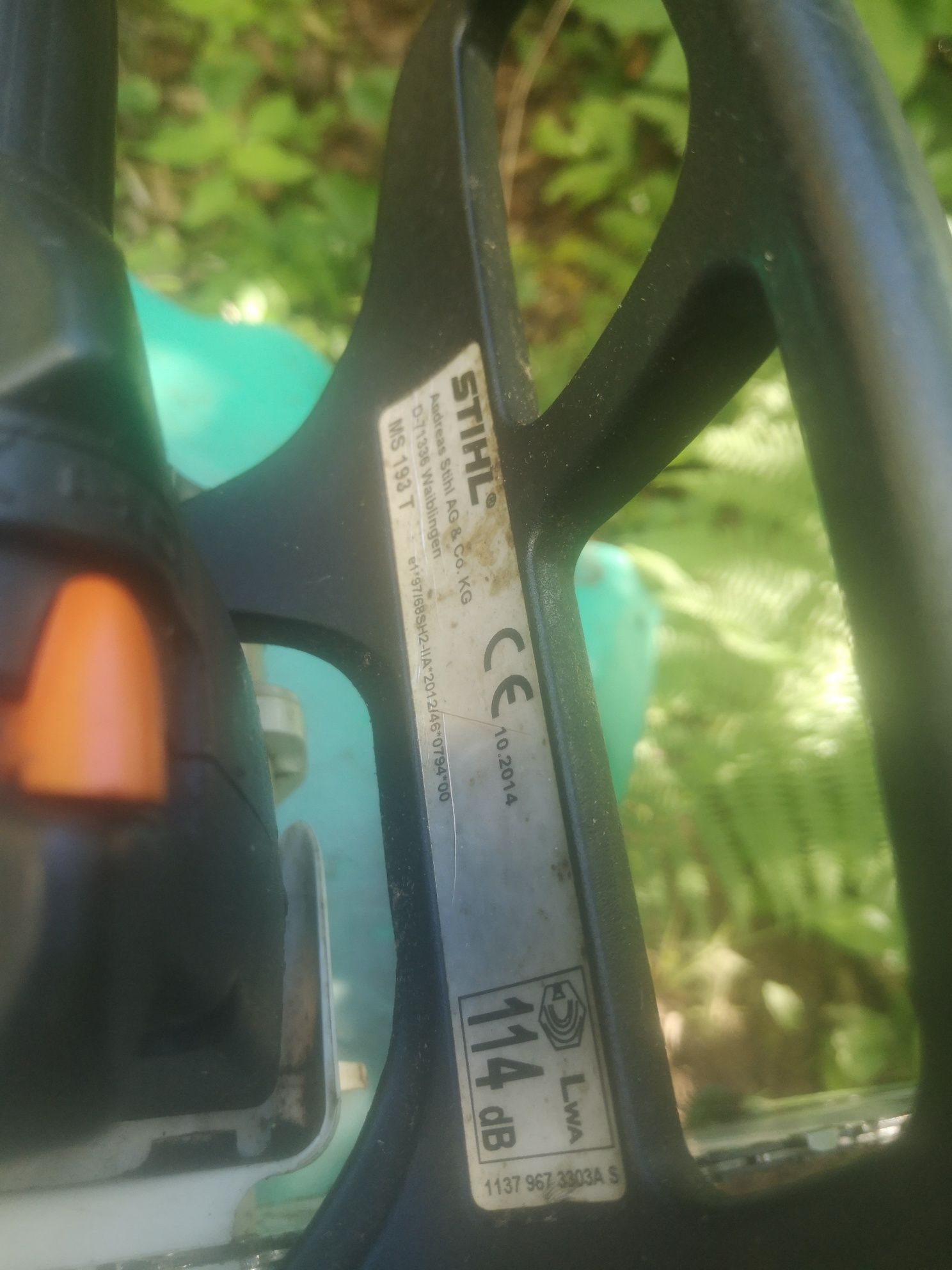 Pilarka Stihl Ms 193 T gałeziówka