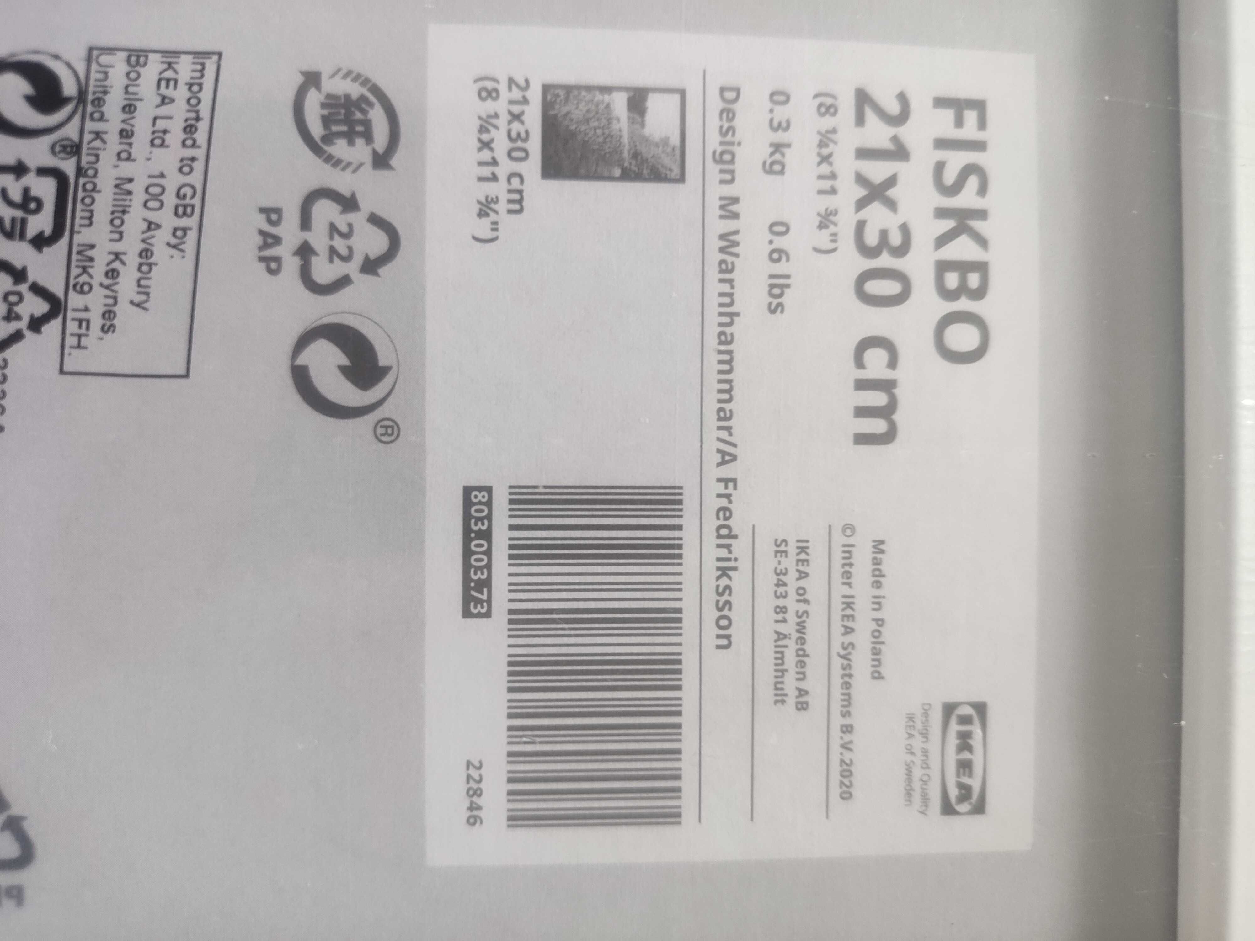 Ramki Ikea Fiskbo 22 sztuki
