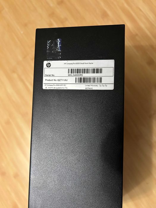 ПК Системный блок HP Compaq Pro 6305 SFF AMD A8-5500B / 8Gb / HDD500GB