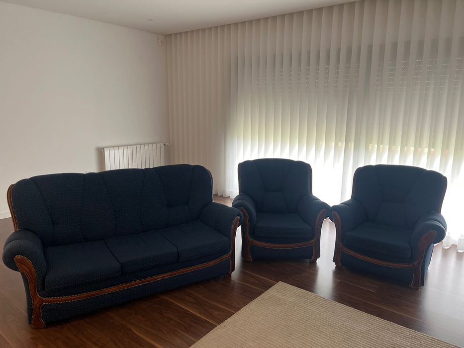 Trio de Sofás com cama