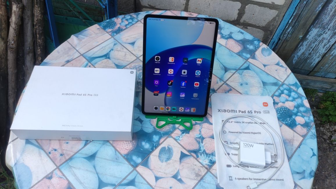 Планшет Xiaomi Pad 6S Pro 12.4 8/256
