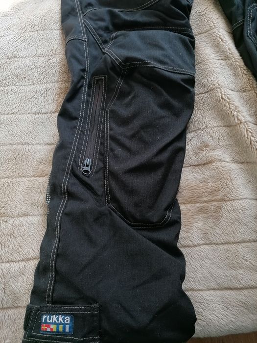 Spodnie motocyklowe textylne firmy Rukka Gore tex męskie rozmiar M