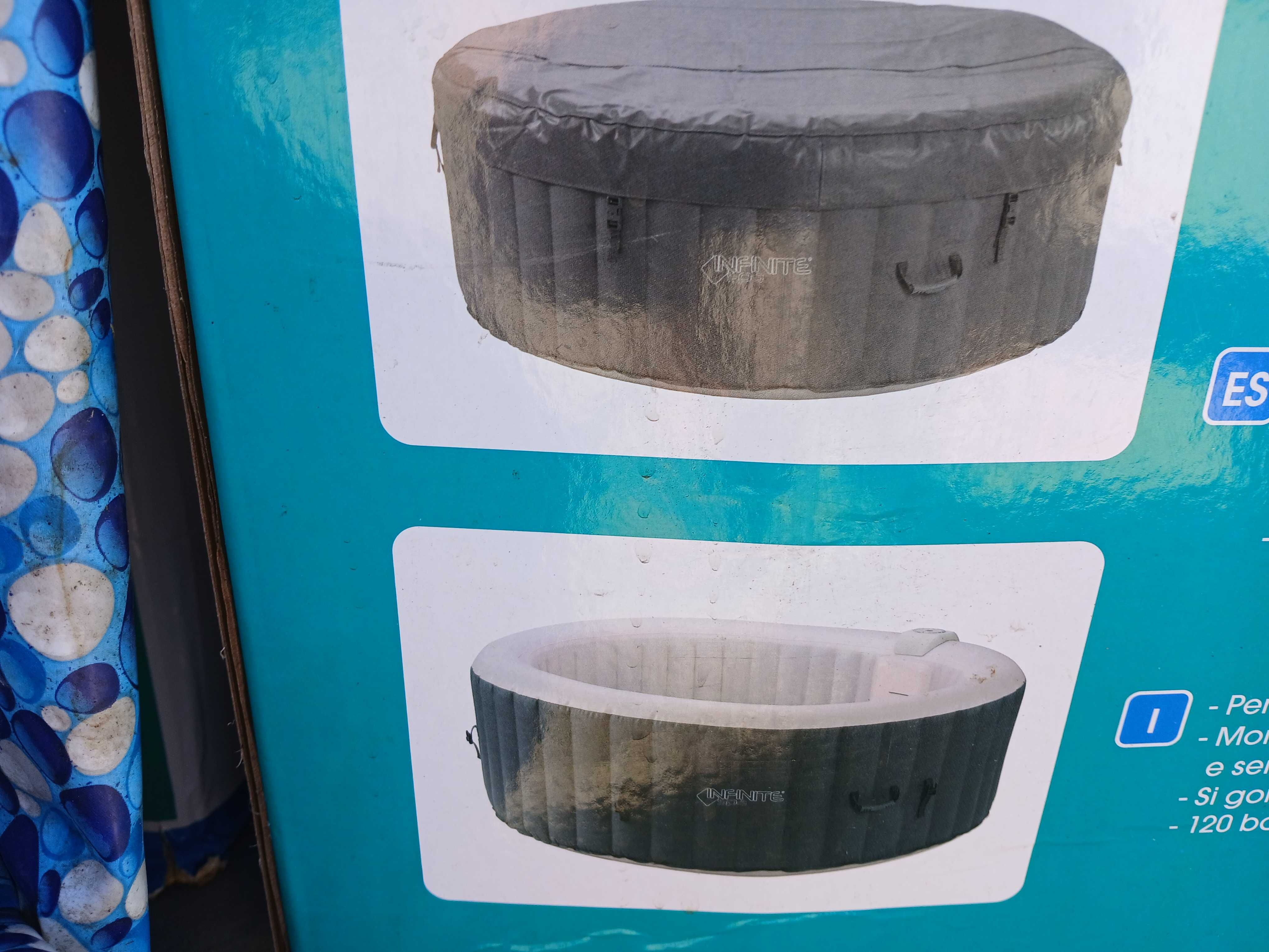 Jacuzzi INFINITE SPA z hydromasażem nadmuchiwany  800L 4os. 180x65cm