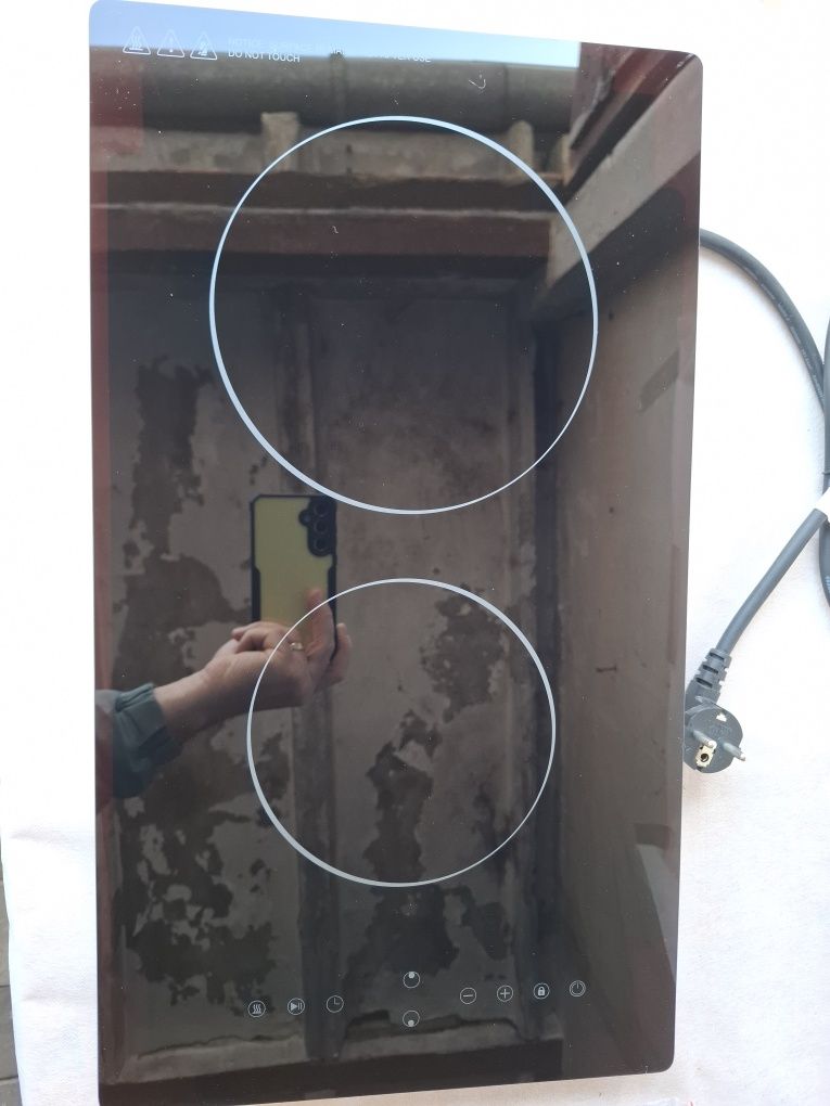 2-płytowa płyta do zabudowy, 3000w