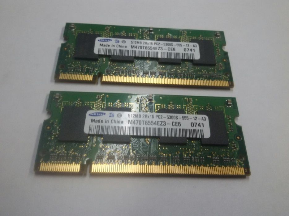 Оперативная память SO-DIMM Samsung 512mb