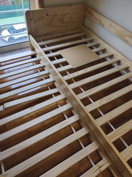 Cama dupla de criança