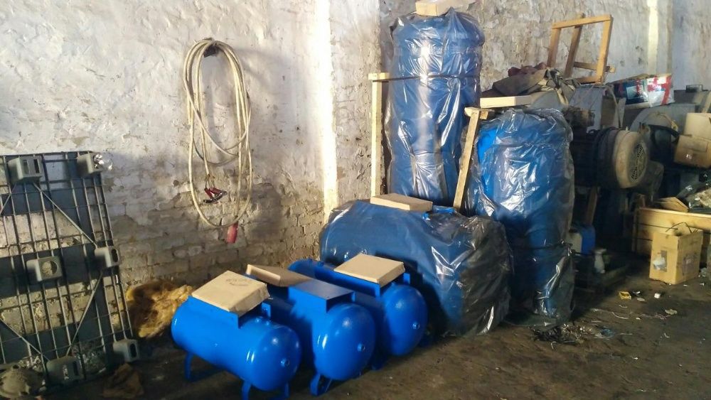 Ресивер 50 100 200 літрів для компресора невеликої продуктивності