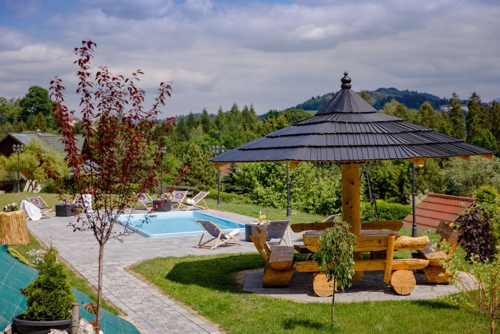 Zdrojowy Gościniec - Apartament Rabka-Zdroj noclegi - jacuzzi, sauna