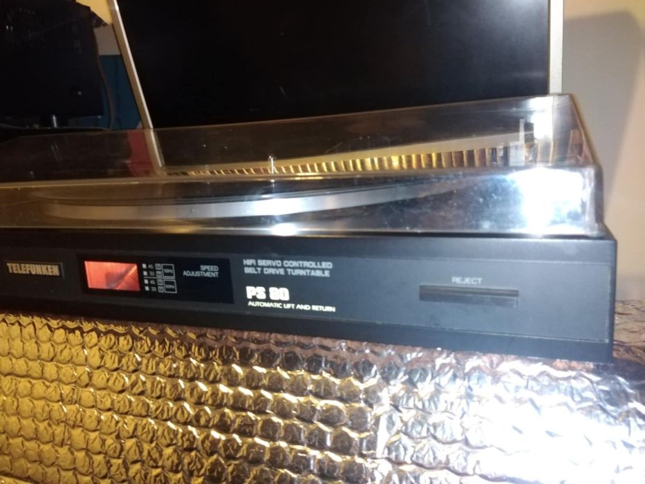 Gira discos Telefunken Mod PS 80