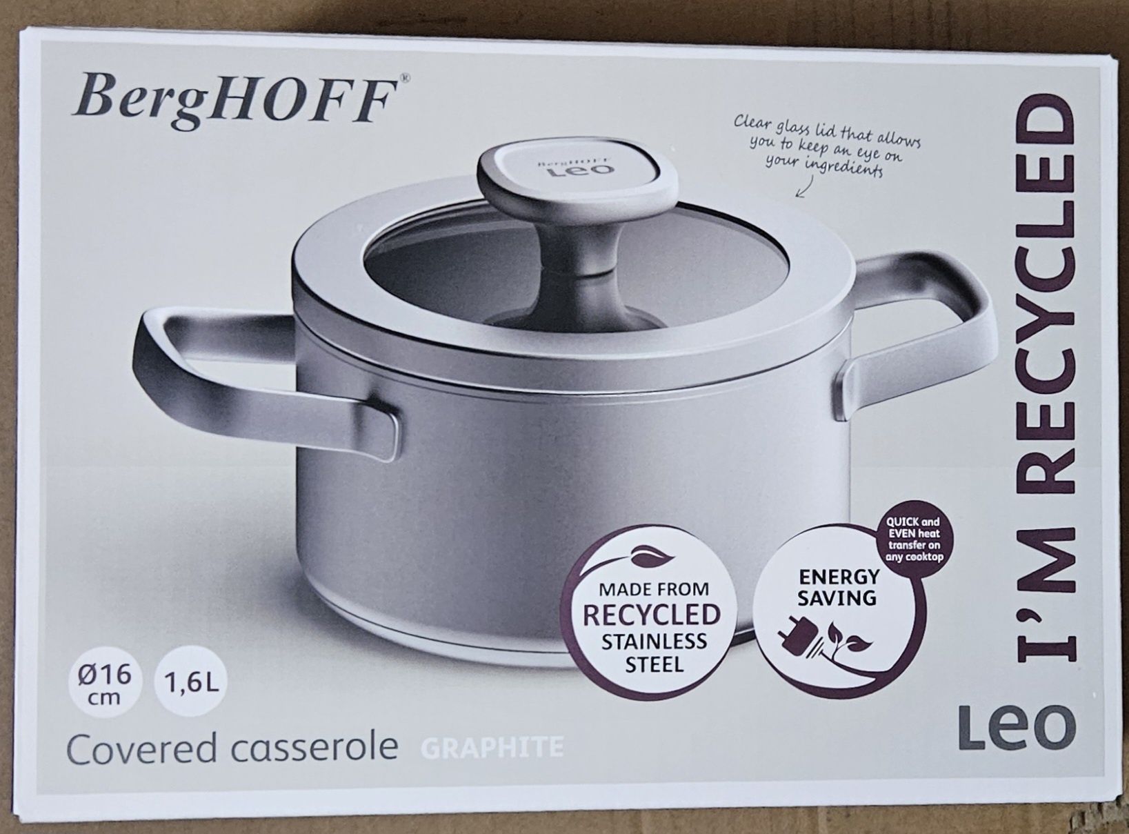 Продам кастрюли и ковш BergHOFF серии LEO Graphite