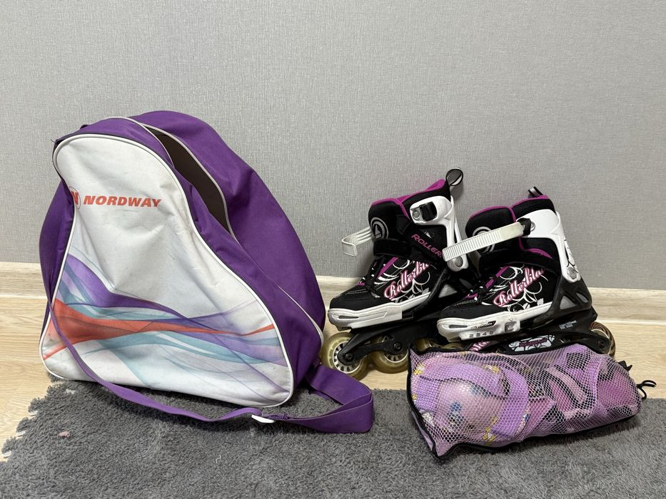 ролики на дівчинку 33-36 розмір rollerblade