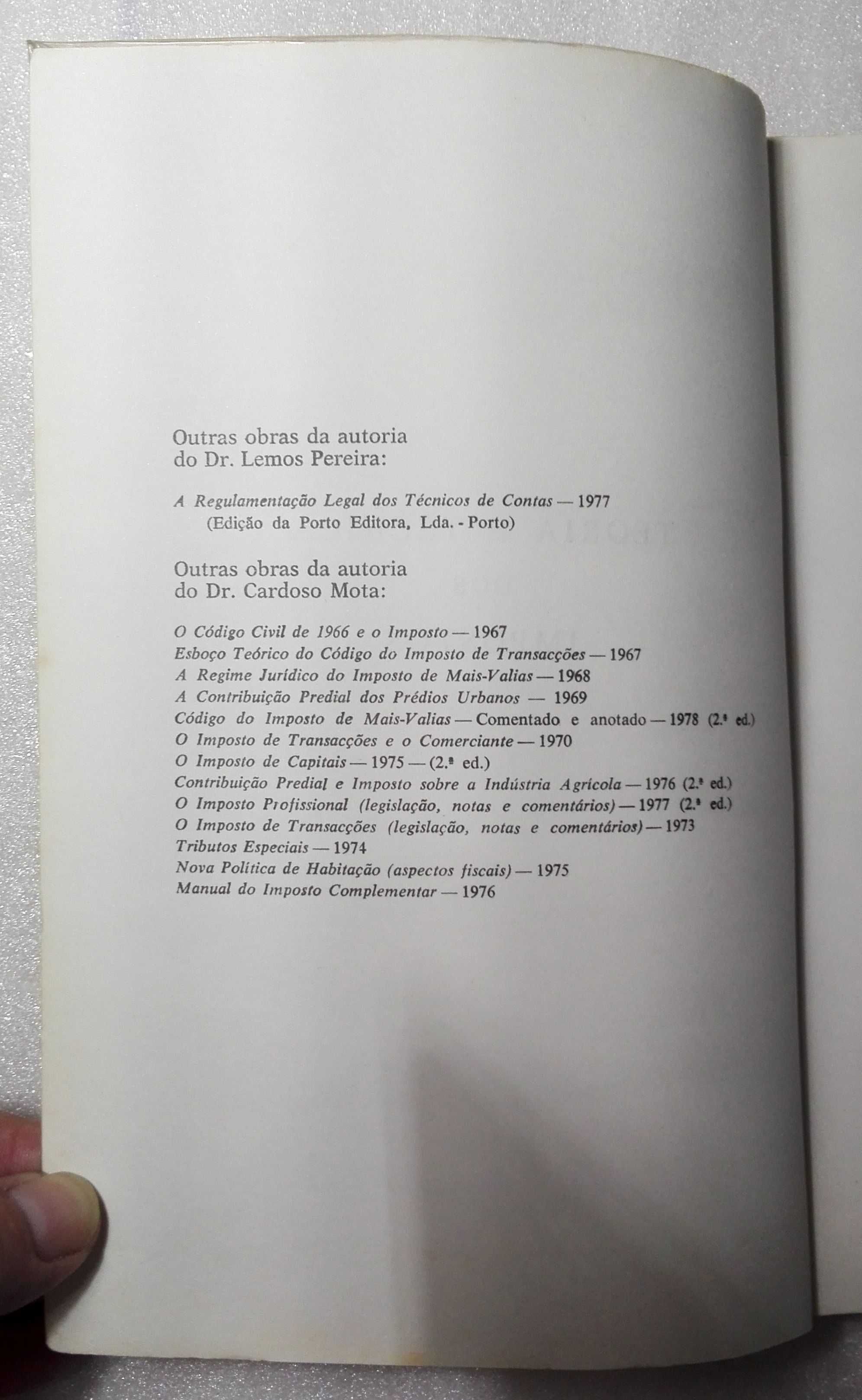 Livro Teoria e Técnica dos Impostos