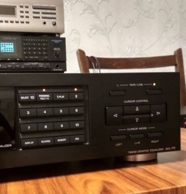 Sony seq 711, эквалайзер