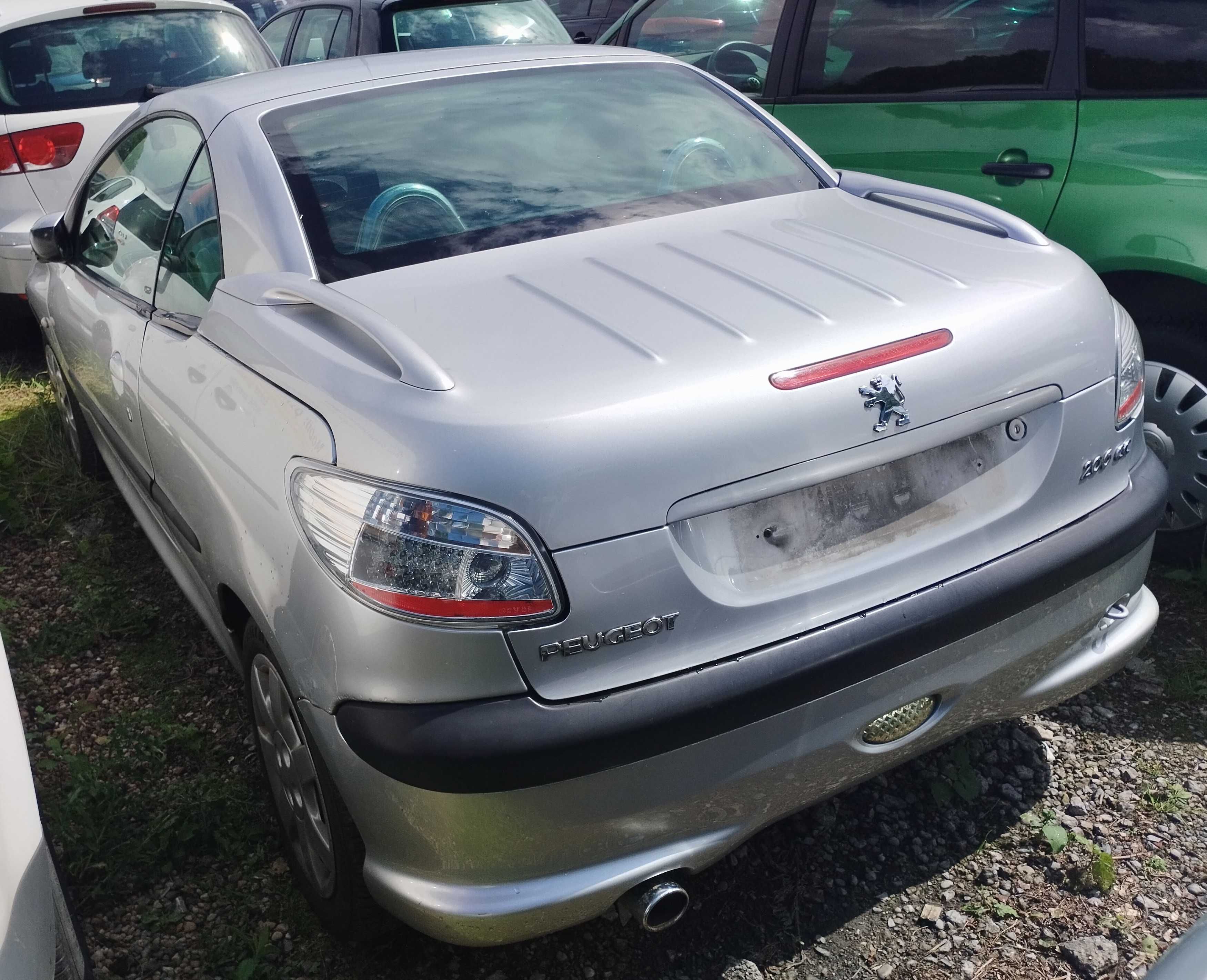 *** PEUGEOT 206 CC ** 2,0 16V ** 2003 ** SPRAWNY DACH **KLIMA **