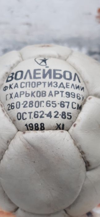 М'яч волейбольний.