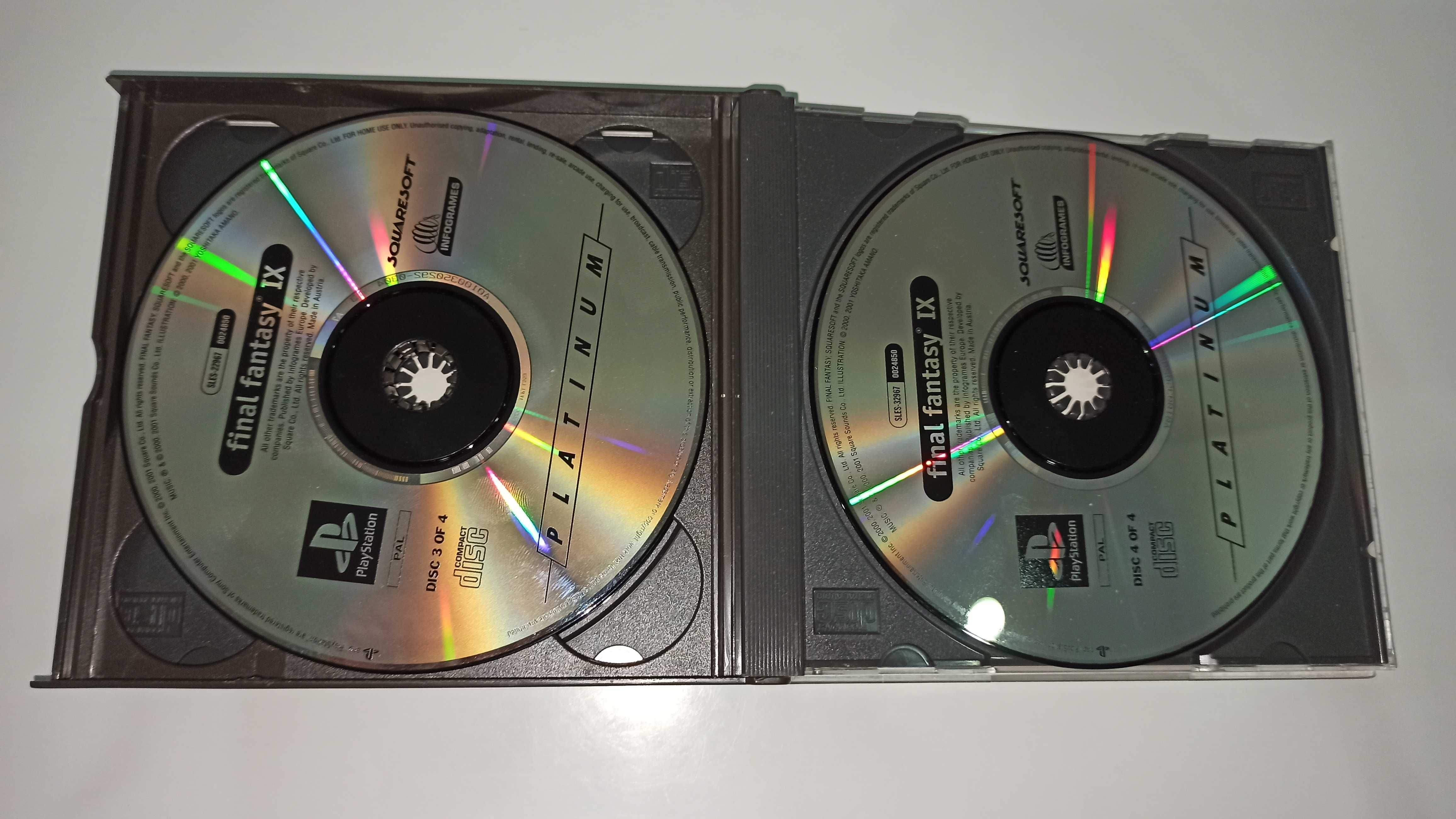 psx ps one FINAL FANTASY IX jRPG 4xCD, po niemiecku,