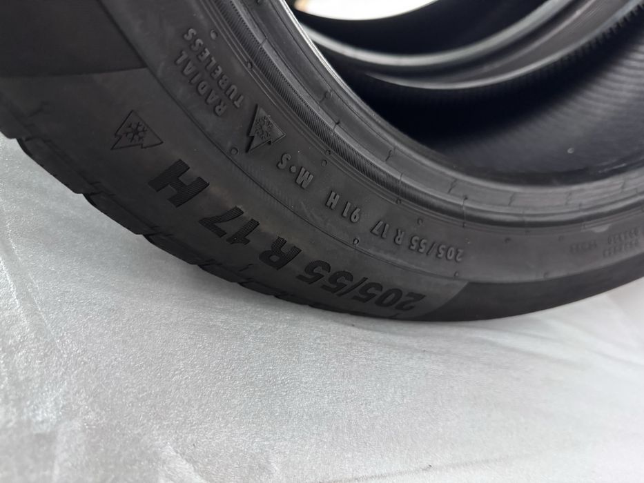 Шини 2шт. 6,3мм R17 205/55 (91H) Continental 2020 зимова резина