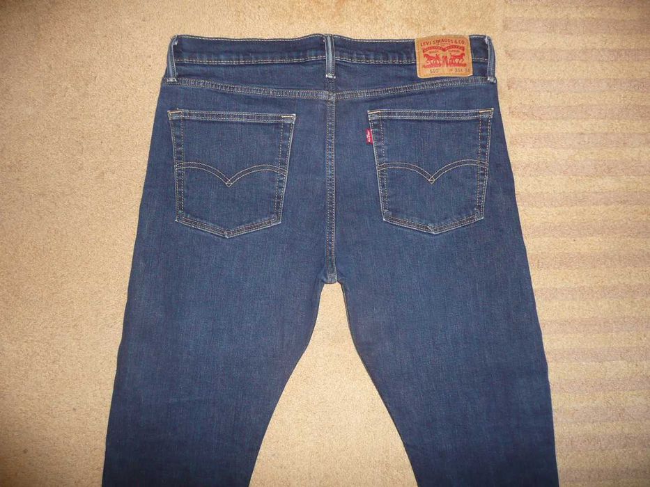 Spodnie dżinsy LEVIS 510 W36/L34=48/111cm jeansy