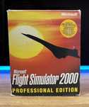 Flight Simulator 2000 Professional (PC EN 1999) Big Box komplet
