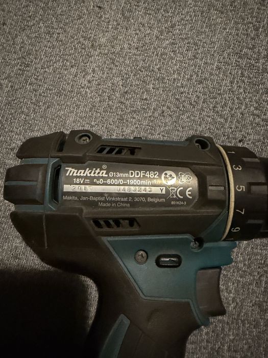 Makita DDF482 wkretarka,aku,ladowarka
