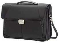 Samsonite Intellio Pasta Negócios 3 divisões 16 Polegadas Preta (NOVA)