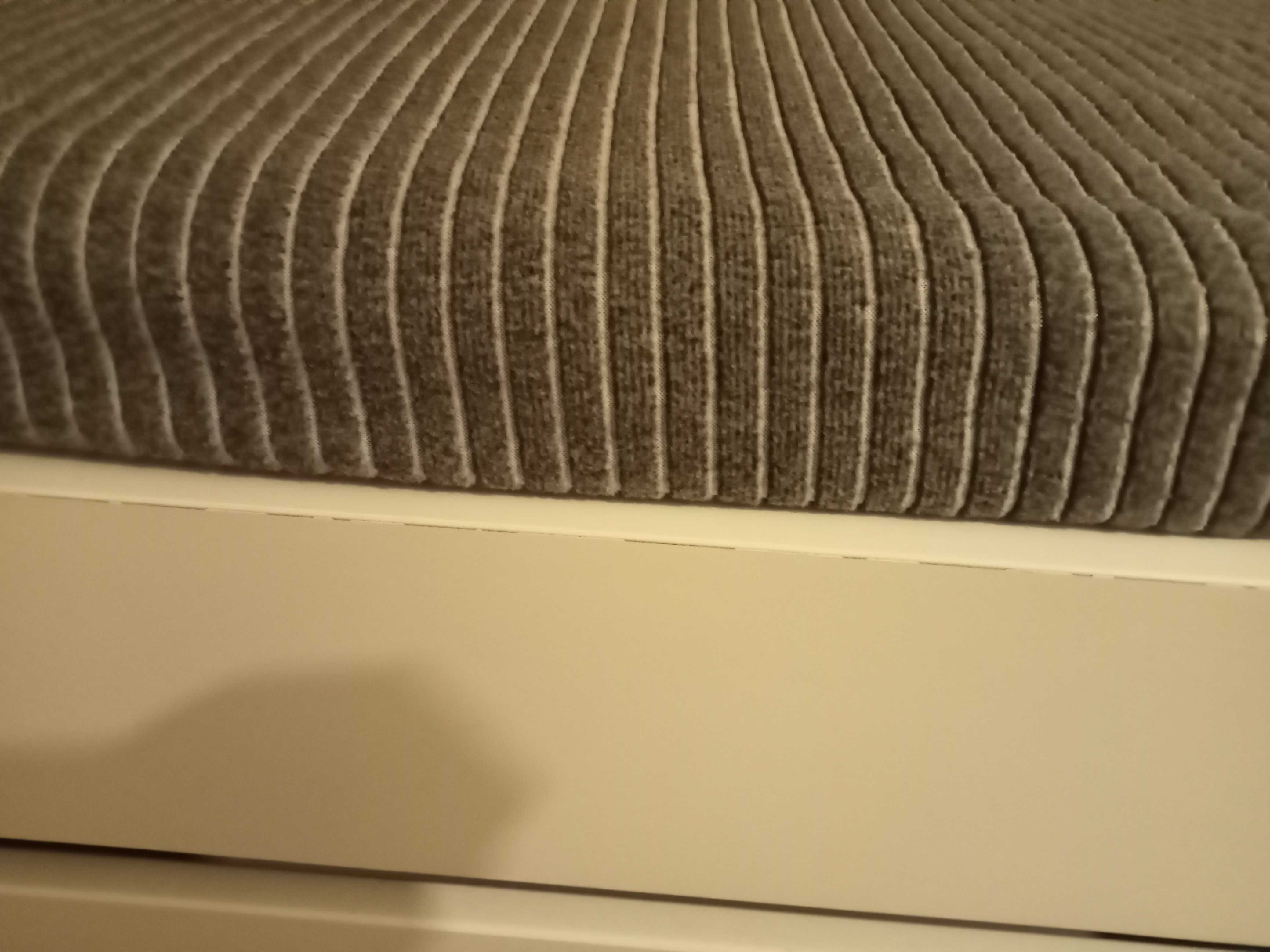 Ikea Rama łóżka SLAKT + materac