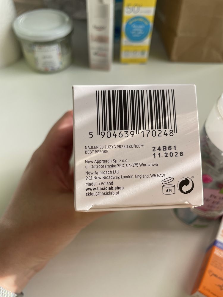 Basiclab Aminis krem do twarzy