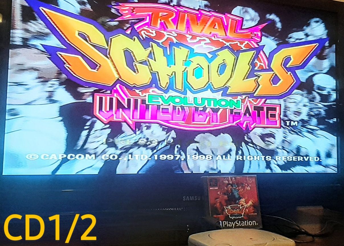 RIVAL SCHOOLS United by Fate ¥ PSX ¥ CAPCOM unikat!!!