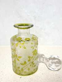Maravilhoso antigo frasco de perfume Eglantier em cristal Baccarat