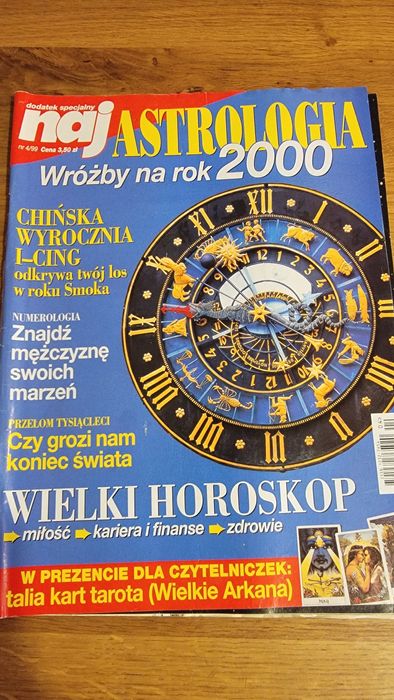Wróżka, Naj astrologia 1999r, 2szt