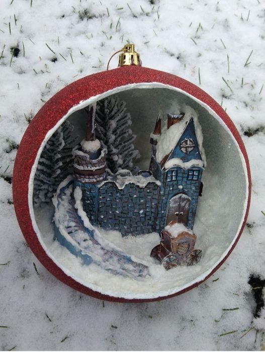 Новогодняя миниатюра, новорічний декор