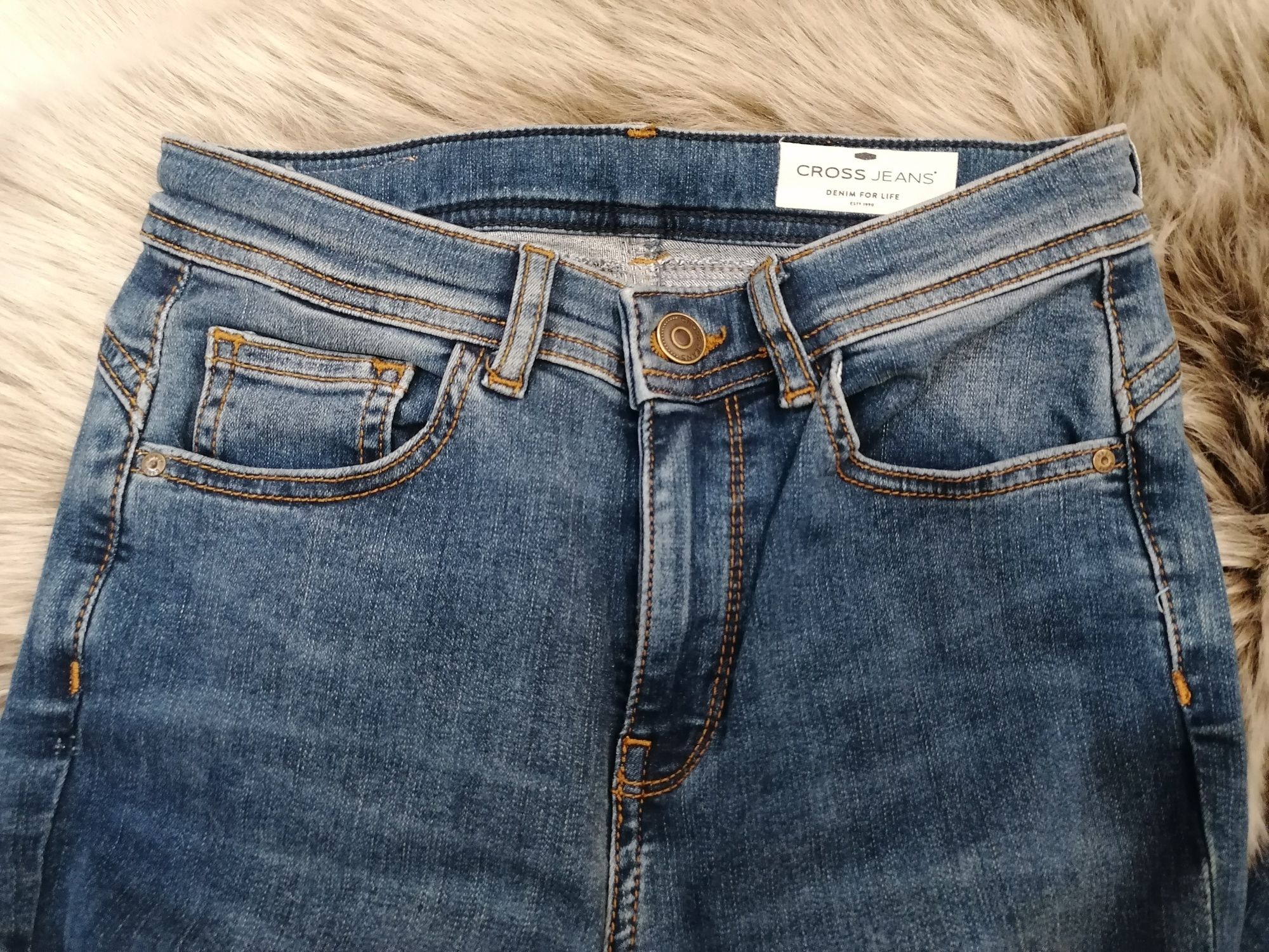 Spodnie jeansowe Judy Cross Jeans W25 L32