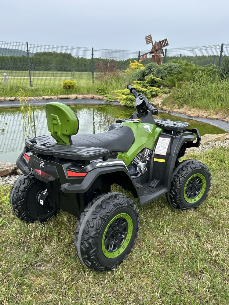 Quad na akumulator XT-SPEED 4X4 24 Mocny 4x80Watt Zielony