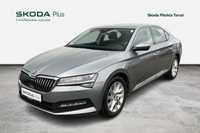 Skoda Superb 1,5 TSI 150KM FL DSG Ambition LED Pod.fotele Tempomat SalonPL ASO 1WŁ