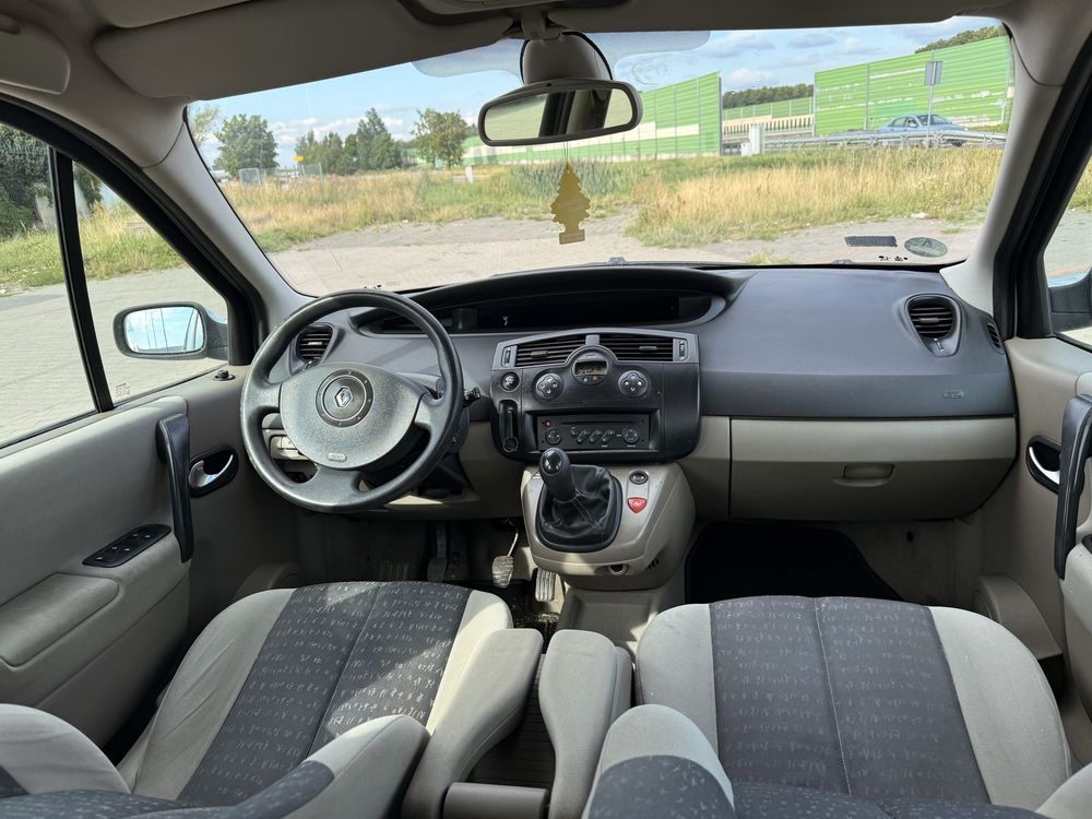 Renault Scenic 2004r 1.6 16v 110km/171tyś km przebieg/Klima/Ładny stan