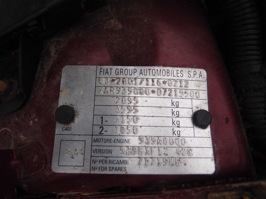 Alfa Romeo 159 I / 1.9D 150km / 2008r. / na części