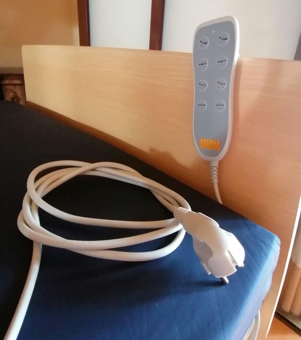 Conjunto Cama Elétrica Articulada com Guardas Laterais e Colchão