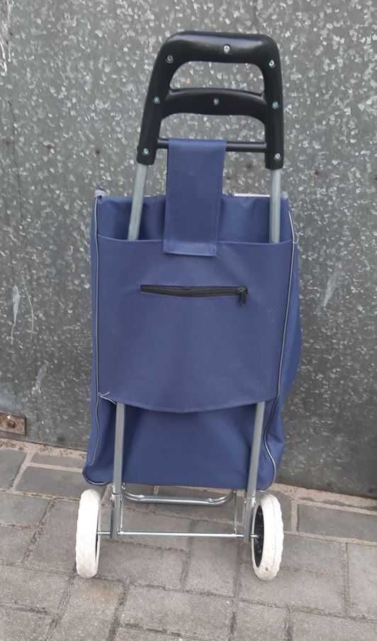 Wózek z torba na zakupy