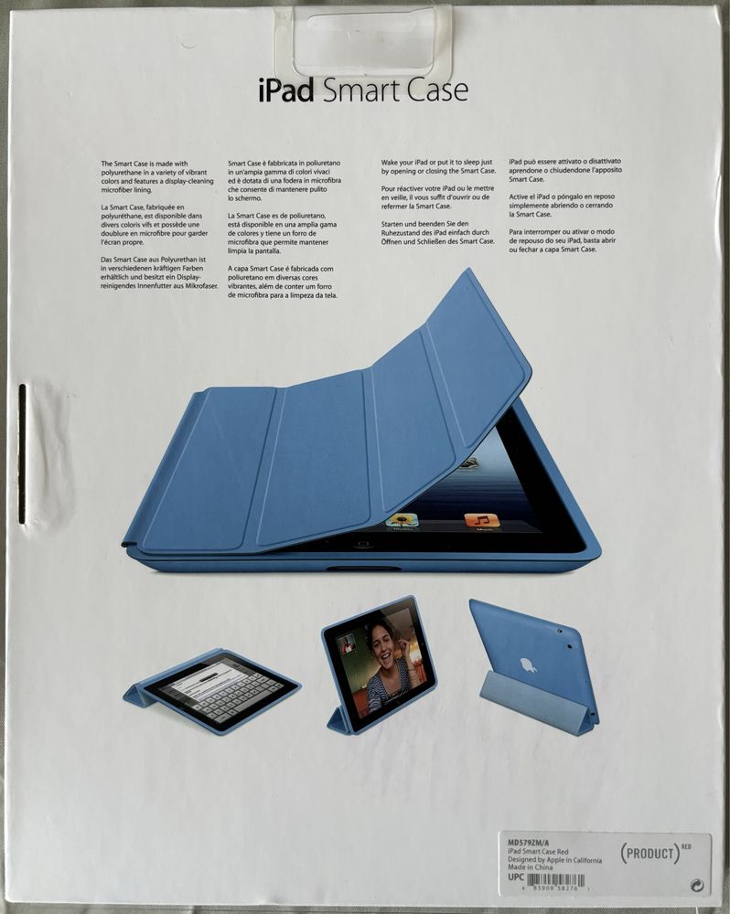 Capa iPad - original Apple - NOVA