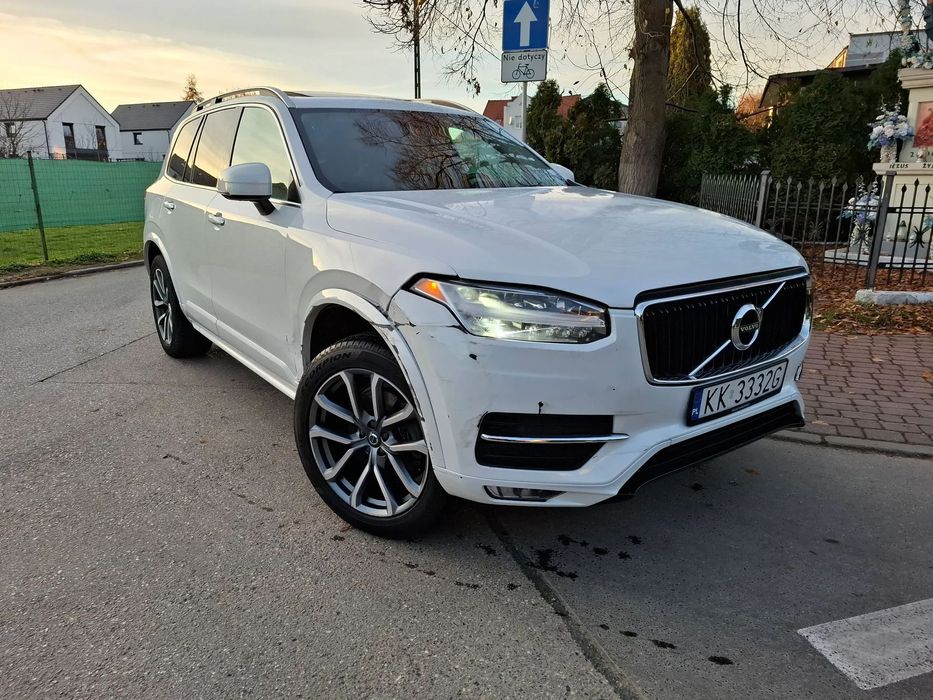 Volvo XC 90 T6 320KM 7-osób 140.800km 4x4 Panorama Skóra Alu 20" Zarejestrowane