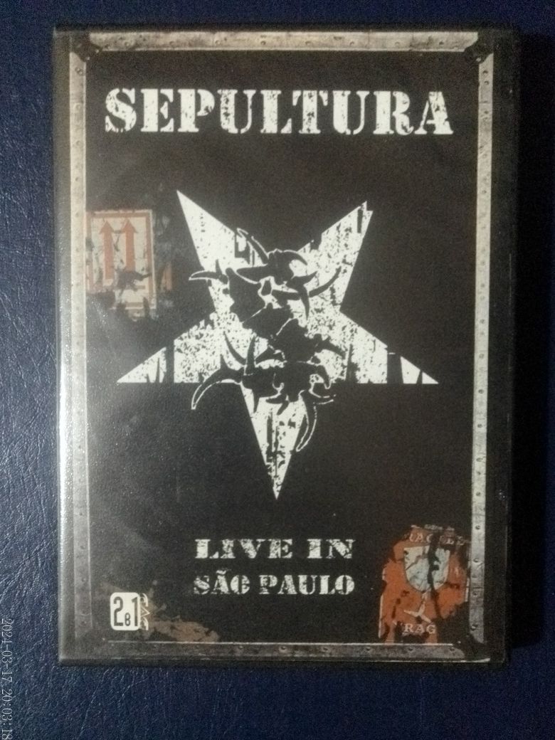 DVD музика (Queen .KMFDM .SEPULTURA . Megadeath.Iron Maiden.Europe)