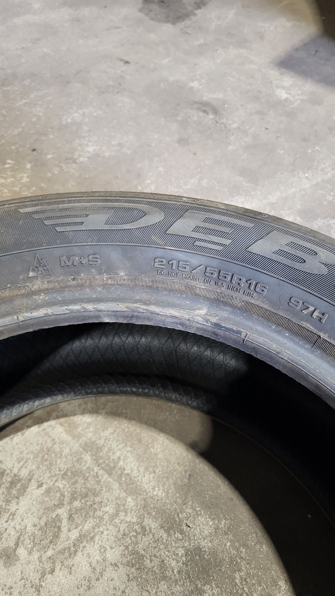 REZERWACJA Opony 215/55R16 dębica