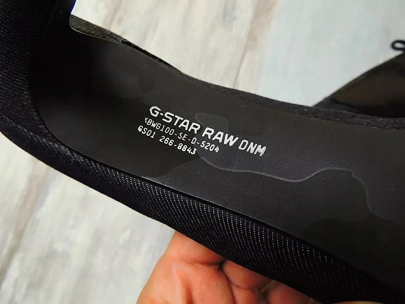 G-star Raw Shoes Penrose Turner Czółenka Jeans Skóra Streetwear Women
