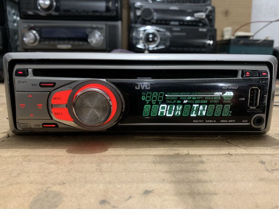 Магнітола JVC KD-R402 автомагнітола