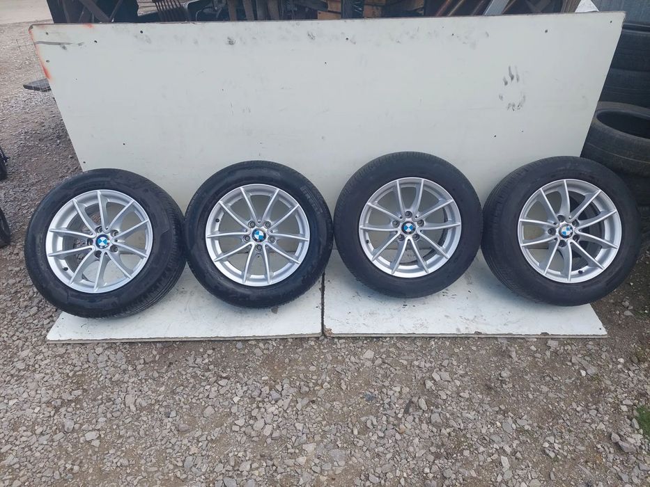 KOŁA ALUFELGI BMW 5X120 225/60 R17 PIRELLI Cinturato P7